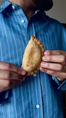 Empanada close-up